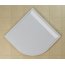 Ronal Sanswiss Ila Brodzik półokrągły 100x100 cm pokrywa biała, biały WIR551000404 - zdjęcie 1