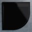 Ronal Sanswiss Ila Brodzik półokrągły 80x80 cm pokrywa czarny mat, czarny granit WIR5508006154 - zdjęcie 1