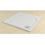Ronal Sanswiss Marblemate Brodzik konglomeratowy kwadratowy 90x90 cm, biały WMQ090004 - zdjęcie 5