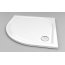 Ronal Sanswiss Marblemate Brodzik półokrągły 100x100 cm, biały WMR55100004 - zdjęcie 4