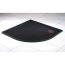 Ronal Sanswiss Marblemate Brodzik półokrągły 100x100 cm, czarny granit WMR551000154 - zdjęcie 3