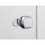 Ronal Sanswiss Melia Drzwi prysznicowe wahadłowe jednoczęściowe lewe, profile chrom ME1GSM11007 - zdjęcie 2