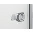 Ronal Sanswiss Melia Drzwi prysznicowe wahadłowe jednoczęściowe lewe, profile chrom ME1GSM11007 - zdjęcie 6