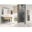 Ronal Sanswiss Ocelia OCEP Drzwi prysznicowe uchylne 90x190 cm, profile srebrny połysk szkło przezroczyste Aquaperle OCEP0905007 - zdjęcie 2