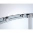 Ronal Sanswiss Ocelia OCER Kabina prysznicowa półokrągła 80x80x190 cm drzwi przesuwne, profile srebrny połysk szkło przezroczyste Aquaperle OCER550805007 - zdjęcie 6