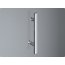Ronal Sanswiss Pur Kabina prysznicowa półokrągła z drzwiami dwuczęściowymi, montaż z profilem przyściennym 100x200 cm, profile chrom szkło przezroczyste PU4P501001007 - zdjęcie 8