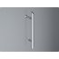 Ronal Sanswiss Pur Kabina prysznicowa półokrągła z drzwiami dwuczęściowymi, montaż z profilem przyściennym 100x200 cm, profile chrom szkło przezroczyste PU4P501001007 - zdjęcie 3