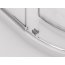 Ronal Sanswiss Pur Light S Kabina półokrągła z drzwiami rozsuwanymi 100x200 cm, profile białe szkło przezroczyste PLSR551000407 - zdjęcie 5