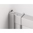 Ronal Sanswiss Pur Light S Kabina prysznicowa narożna z drzwiami dwuczęściowymi rozsuwanymi 100x200 cm prawe, profile białe szkło przezroczyste PLSE2D1000407 - zdjęcie 7