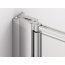 Ronal Sanswiss Swing-Line F Kabina prysznicowa narożna z drzwiami dwuczęściowymi składanymi 90x195 cm drzwi lewe, profile srebrny mat szkło przezroczyste SLF2G09000107 - zdjęcie 9
