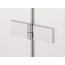 Ronal Sanswiss Swing-Line F Kabina prysznicowa narożna z drzwiami dwuczęściowymi składanymi 90x195 cm drzwi lewe, profile srebrny mat szkło przezroczyste SLF2G09000107 - zdjęcie 8