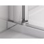 Ronal Sanswiss Swing-Line F Kabina prysznicowa narożna z drzwiami dwuczęściowymi składanymi 90x195 cm drzwi prawe, profile białe szkło przezroczyste SLF2D09000407 - zdjęcie 4