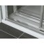 Ronal Sanswiss Top-Line TOPS3 Drzwi prysznicowe przesuwne 90x190 cm, profile srebrny połysk szkło przezroczyste Aquaperle TOPS309005007 - zdjęcie 4