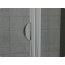Ronal Sanswiss Top-Line Drzwi przesuwno-składane 2-częściowe 100x190 cm, profile białe szkło przezroczyste TOPK10000407 - zdjęcie 4