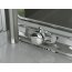 Ronal Sanswiss Top-Line Drzwi rozsuwane czteroczęściowe 120x190 cm, profile białe szkło przezroczyste TOPS412000407 - zdjęcie 5