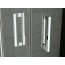 Ronal Sanswiss Top-Line TER50 Kabina prysznicowa półokrągła 100x100x190 cm drzwi uchylne, profile srebrny połysk szkło przezroczyste Aquaperle TER501005007 - zdjęcie 4
