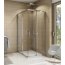Ronal Sanswiss Top-Line TOP G Drzwi prysznicowe przesuwne 70x190 cm lewe, profile srebrny połysk szkło przezroczyste Aquaperle TOPG07005007 - zdjęcie 1