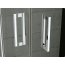 Ronal Sanswiss Top-Line Kabina prysznicowa narożna z drzwiami otwieranymi na zewnątrz 100x190 cm drzwi prawe, profile białe szkło przezroczyste TED2D10000407 - zdjęcie 3