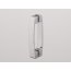 Ronal Sanswiss Swing-Line Drzwi dwuczęściowe 70x195 cm, profile srebrny mat szkło przezroczyste SL207000107 - zdjęcie 5