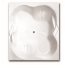 Ruben Dharpa Wanna wolnostojąca prostokątna 180x155x46 cm z systemem hydromasażu Maxus, biała RUBDHAWANWOL180X155BIAMAXUS - zdjęcie 2