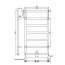Radox Minimal Grzejnik 93x50 cm traffic white 9016 RX-MI.9016.930.500 - zdjęcie 2