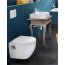 Sanitop Wingenroth Style Start Toaleta WC podwieszana z deską sedesową wolnoopadającą i matą wygłuszającą, biały 046152 - zdjęcie 2
