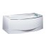 Sanplast Avantgarde WP-lx-kpl-AVII/EX Wanna prostokątna 170x100x45 cm ze stelażem, systemem odpływowym i obudową, biała 610-082-0590-01-000 - zdjęcie 1