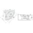 Sanplast Classic WS/CL Wanna narożna 135x135x44 cm ze stelażem STW, biała 610-010-0230-01-000 - zdjęcie 3