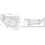 Sanplast Eko Plus WAP(P)/EKOPLUS Wanna narożna 140x90x39 cm prawa ze stelażem STW, biała 610-131-0350-01-000 - zdjęcie 3