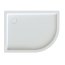 Sanplast Free Line BP-L(P)/FREE Brodzik półokrągły 100x80x5 cm ze stelażem STB, biały 615-040-1760-01-000 - zdjęcie 1