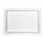Sanplast Free Line B/FREE Brodzik prostokątny 100x70x9 cm akrylowy ze steleżem STB, biały 615-040-0070-01-000 - zdjęcie 1