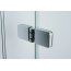 Sanplast Free Line DJ2/FREE Drzwi prysznicowe 100x195 cm z powłoką Glass Protect, profile chrom szkło przezroczyste 600-260-0340-42-401 - zdjęcie 4