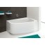 Sanplast Free Line WAP(P)/FREE Wanna narożna 155x105x45 cm prawa ze stelażem STW biała 610-040-0950-01-000 - zdjęcie 2