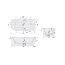 Sanplast Loft Line Wanna narożna 180x80 cm prawa biała 610-500-1250-01-000 - zdjęcie 3