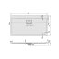 Sanplast Space Line B/SPACE Brodzik prostokątny 160x80x3 cm akrylowy biały 615-110-0280-01-000 - zdjęcie 3