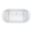 Sanplast Space Line WOW/SPACE Wanna owalna 180x90x48 cm, biała 610-100-0850-01-000 - zdjęcie 1
