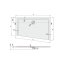 Sanplast Space Mineral BTP(P)-M/SPACE Brodzik trapezowy 120x90x1,5 cm prawy biały 645-290-1510-01-000 - zdjęcie 3