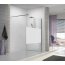 Sanplast Space Wall Kabina Walk-In 100x200 cm profile chrom/srebrny połysk szkło transparentne z powłoką Glass Protect 600-320-2140-42-401 - zdjęcie 1