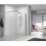Sanplast Space Wall Kabina Walk-In 100x200 cm profile chrom/srebrny połysk szkło transparentne z powłoką Glass Protect 600-320-2140-42-401 - zdjęcie 2