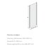 Sanplast TX Ścianka boczna 70x190 cm profile srebrny połysk szkło transparentne z powłoką Glass Protect 600-271-1290-38-401 - zdjęcie 3