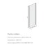 Sanplast TX Ścianka boczna 90x190 cm profile srebrny połysk szkło transparentne z powłoką Glass Protect 600-271-1320-38-401 - zdjęcie 3