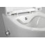 Sapho Avva Cleanwash Toaleta WC myjąca bez kołnierza z dźwignią biały 100315 - zdjęcie 6