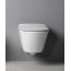 Sapho Avva Toaleta WC bez kołnierza biała 100314 - zdjęcie 5