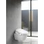 Sapho Avva Zestaw Toaleta WC bez kołnierza + deska myjąca biała NB-1160D-3 - zdjęcie 10