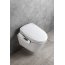Sapho Avva Zestaw Toaleta WC bez kołnierza + deska myjąca biała NB-1160D-3 - zdjęcie 6