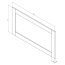 Sapho Brand Lustro 130x70 cm świerk bejcowany BA061S - zdjęcie 3