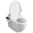 Sapho Brilla Zestaw Toaleta WC bez kołnierza + deska myjąca biała NB-R770D-1 - zdjęcie 1
