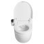 Sapho Brilla Zestaw Toaleta WC bez kołnierza + deska myjąca biała NB-R770D-1 - zdjęcie 6
