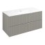 Sapho Cirasa Szafka podumywalkowa 99,8x45,9x52 cm agila strip CR100-4343S - zdjęcie 1