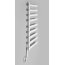 Sapho Elcor Grzejnik elektryczny suszarka 92x48 cm biały mat EB450 - zdjęcie 4